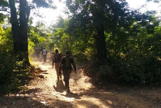 Police raids in Latehar forest