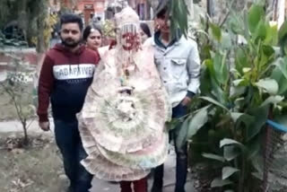 A Bridegroom from Khellani casted his vote