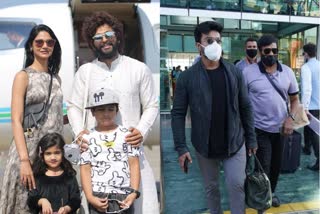 Allu Family off to Udaipur today to attend Niharika Marriage