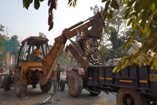 Administration removed encroachment