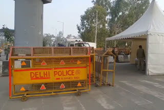 Strong security arrangements at Kalindi Kunj border