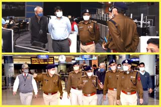 CISF Director General checks security in Delhi metro,  Instructed to follow COVID-19 guidelines