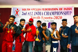 Shivpuri boxers won gold medal in All India Championship held in Goa