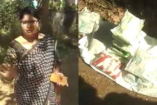 Food items stolen from Anganwadi teacher in Sirasi