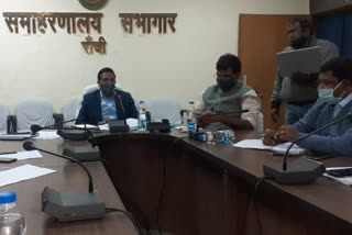 dc reviewed matters related to revenue in ranchi