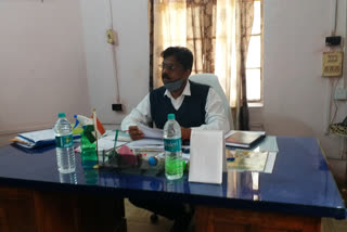 meeting held under sdo regarding forest lease in jamtara