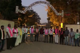 bharat bandh at kalwakurthy in nagarkurnool district