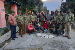 Uttarakhand: Five poachers held, animal parts recovered