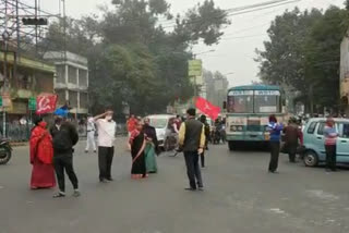 strike at Airport area