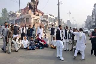 kurukshetra farmers protest jam