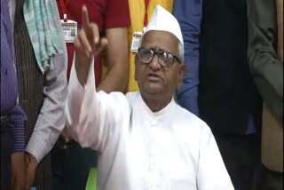 Anna Hazare on fast to support farmers