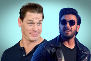 John Cena yet gain shares Ranveer Singh's pic, latter says 'Kuch bhi'