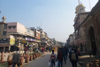 Chandni Chowk markets open during Bharat Bandh