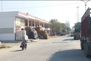 जयपुर की मंडियां बंद, markets of Jaipur closed