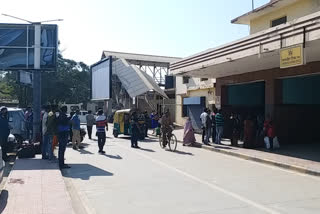 No impact of Bharat Bandh at Indore railway station