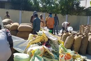 Paddy procurement continues in Korba despite Bharat bandh