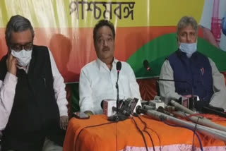 bjp leader shamik bhattacharya slammed police over bjp worker death in siliguri