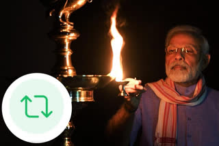 PM's tweet about lighting lamps most retweeted post in Indian politics in 2020