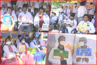 Ayurvedic doctors Surgical go abolish demand in khammam ima doctors