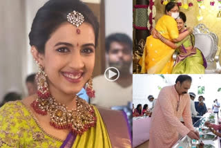 Niharika marriage rituals video