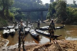 BSF seizes 58 Bangladeshi boats smuggling 45,000 kg dry peas