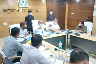 PWD department review meeting today in raipur