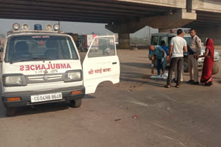 road accident in raipur