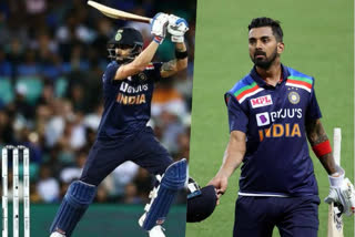 KL Rahul at rank 3 and Virat Kohli at rank 8 in the ICC Men's T20I Batting Rankings: ICC