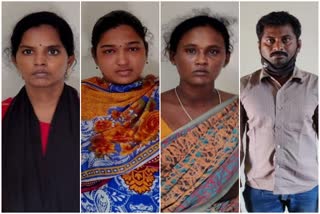 four accused arrested for sale baby