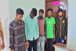 Arrest of 5 accused in the murder of a youth man