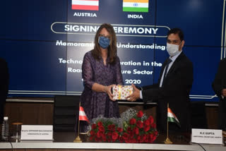 MoRTH signs MoU with Austria on technology cooperation in road infrastructure sector