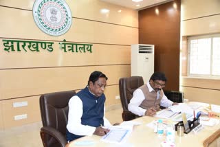 cm hemant Soren reviews the schemes of Rural Development Department in Ranchi