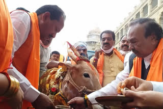 Karnataka passes anti-cow slaughter bill in Assembly  ഗോവധ നിരോധന നിയമം  കർണാടക നിയമസഭ  കർണാടക