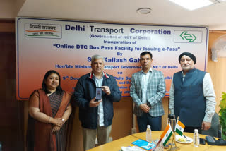 Inauguration of online bus pass facility