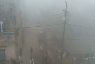 Fog in Sahibganj