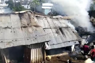 Fire accident in srikakulam