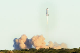 SpaceX launches Starship on highest test flight, crash-lands