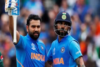 Kohli and rohit stands tall in ODI rankings