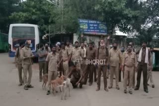 protest from bus employees in bangaolre continued today