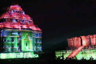 Light and sound show started on 13th December in Konark