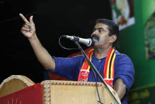 The attempt to evict  people in Satyavani Muthunagar and Gandhi Nagar should be abandoned said seeman