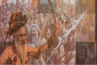 Naga sadhus who have faith in both - Shaastra and Shastra