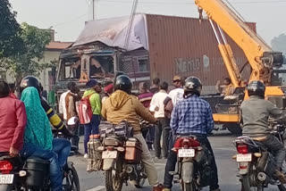 roadways bus accident in mirzapur