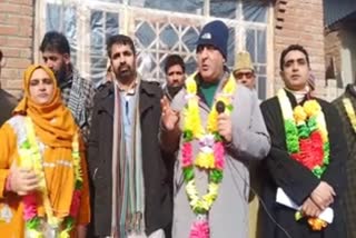 election campaign intensified by ddc candidates in anantnag jammu and kashmir