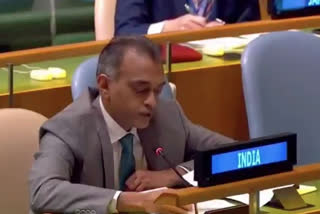 India's Deputy Permanent Representative Ambassador K Nagaraj Naidu at UN