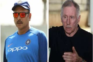 'i was having a drink with ravi': ian chappell reveals shastri told him about india's thid seamer