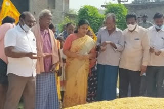 thangirla soumya visit pallampalli