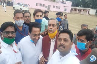 Kamal Nath on Chhatarpur Panna tour