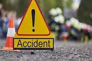 accident at bajwani of tral one died another injured