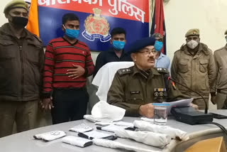 barabanki police revealed robbery incident